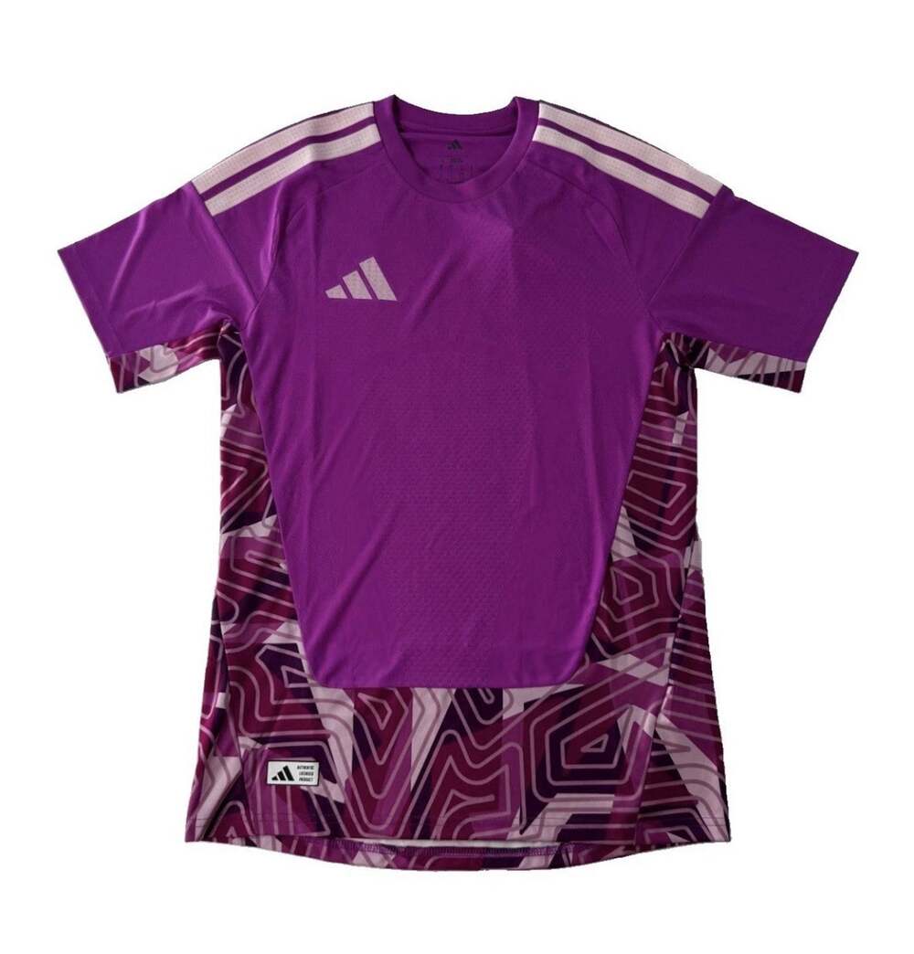 Adidas Tiro 26 Competition Purple Short Sleeve Goalkeeper Jersey Mens 2XL